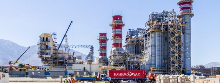 Vial y Vives - Central de ciclo combinado Kelar es una central a gas natural de ciclo combinado (gas, vapor) que considera el uso de diésel como combustible de respaldo y que queda en la II Región de Antofagasta, Chile